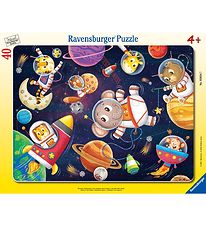 Ravensburger Puzzle Game - 40 Bricks - Animal Astronauts Ravensburger Puzzle Game - 40 Bricks - Animal Astronauts