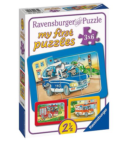 Puzzle Ravensburger - My First - 3 Différents - Animals Dans A Puzzle Ravensburger - My First - 3 Différents - Animals Dans A