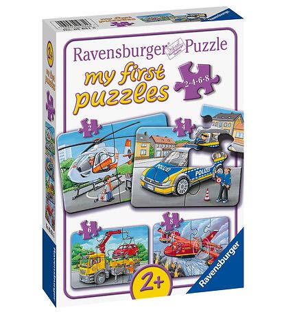 Puzzle Ravensburger - My First - 4 Divers - My Urgence Puzzle Ravensburger - My First - 4 Divers - My Urgence