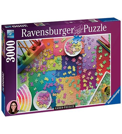 Ravensburger Jigsaw Puzzle - 3000 Bricks - Puzzles On Puzzles Ravensburger Jigsaw Puzzle - 3000 Bricks - Puzzles On Puzzles