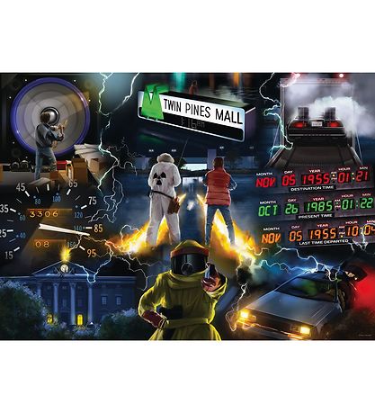 Ravensburger Puzzlespiel - 1000 Teile - Zurück in die Zukunft