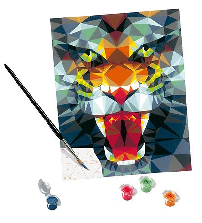 Ravensburger CreArt - Maalaussarja - Polygon Tiger