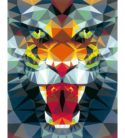 Ravensburger CreArt - Maalaussarja - Polygon Tiger