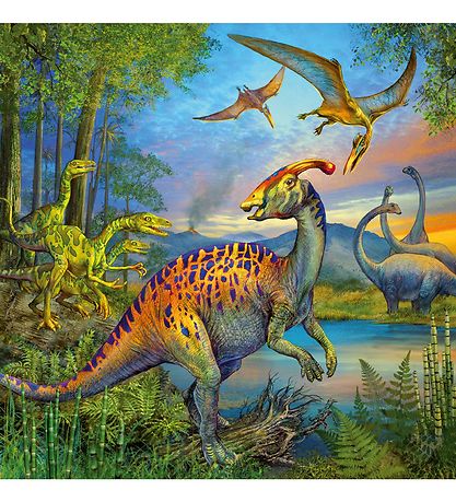 Ravensburger Jigsaw Puzzle - 3x49 Bricks - Dinosaur Facinaiton