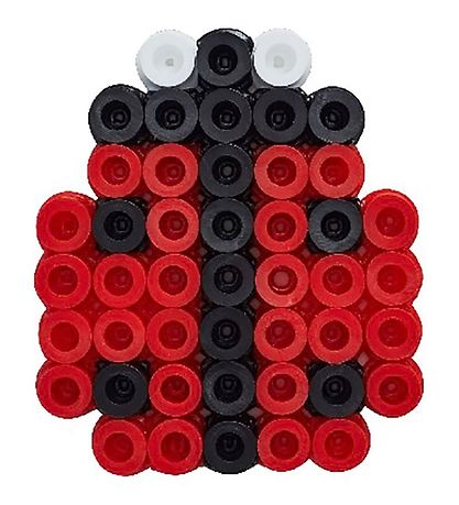 Hama Maxi Perlur - 400 Perlur Stk. - Ferningur og hjarta Hama Maxi Perlur - 400 Perlur Stk. - Ferningur og hjarta