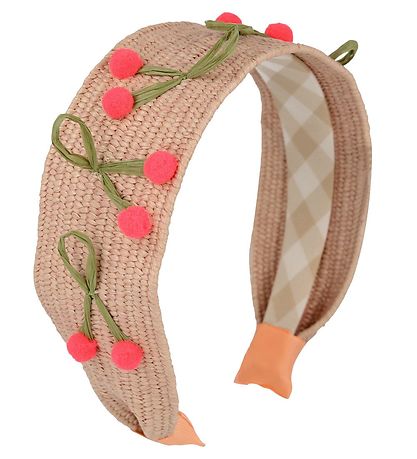 Meri Meri Hárstöng - Raffia Headband Cherries