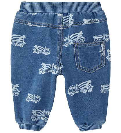 Name It Joggebukse - NbmBen - Medium+ Blue Denim Name It Joggebukse - NbmBen - Medium+ Blue Denim