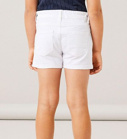 Name It Shorts - Noos - NkfRose - Bright White Name It Shorts - Noos - NkfRose - Bright White