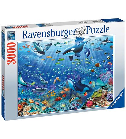 Ravensburger Puslespill - 3000 Brikker - Under vann