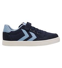 Hummel Schoenen - Slimmer Stadil Low Jr - Black Iris Hummel Schoenen - Slimmer Stadil Low Jr - Black Iris