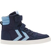 Hummel Schoenen - Slimmer Stadil High Jr - Black Iris Hummel Schoenen - Slimmer Stadil High Jr - Black Iris