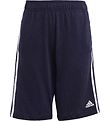 adidas Performance Shorts - U 3S KN SHO - Blue/White adidas Performance Shorts - U 3S KN SHO - Blue/White