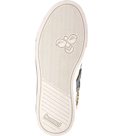 Hummel Shoe - Slimmer Stadil Low Jr - Black w. Leopard