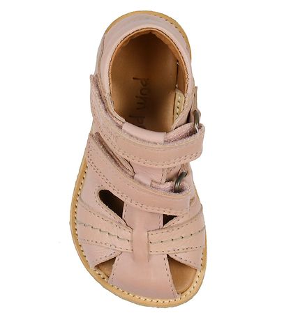 Sandales Pom Pom - Frotter la semelle deux - Rose