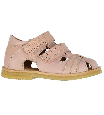 Sandales Pom Pom - Frotter la semelle deux - Rose