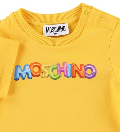 Moschino T-shirt - Yellow w. Print