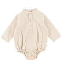Wheat Shirt Bodysuit l/s - Victor - Eggshell Wheat Shirt Bodysuit l/s - Victor - Eggshell