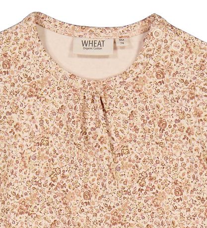 Wheat Romper s/s - Rose Bloemen Wheat Romper s/s - Rose Bloemen