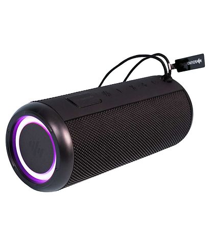 Soundliving Speaker w. Light - Black Soundliving Speaker w. Light - Black
