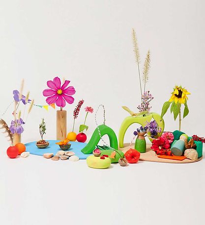 Grimms Wooden Toy - Small World Play In The Woods