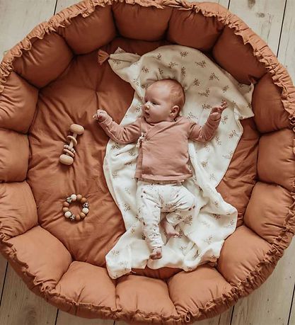 Play&Go Play Mat - 3-I-1 - Ø130 cm - Tawny Brown