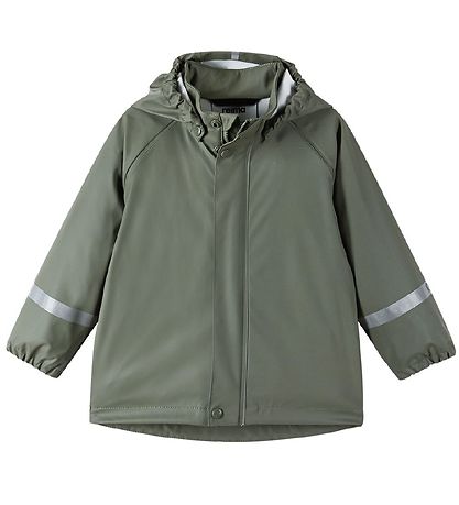 Reima Regntøy m. Seler - Tihku - PU - Gråaktig Green
