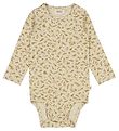 Wheat Bodysuit l/s - Fossil Insects Wheat Bodysuit l/s - Fossil Insects