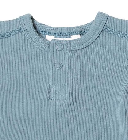 Joha T-shirt - Rib - Blue Joha T-shirt - Rib - Blue