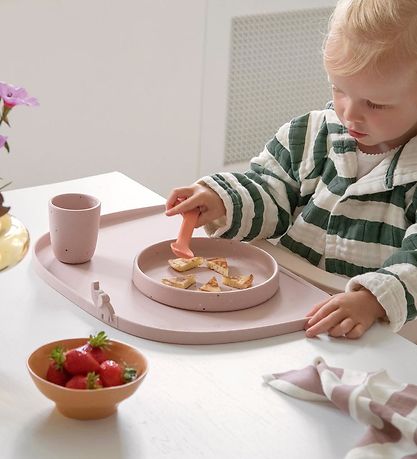 Done by Deer Placemat - Silicone - Elphee - Powder