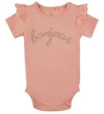 The New Siblings Bodysuit s/s - TnsGoa - Peach Beige The New Siblings Bodysuit s/s - TnsGoa - Peach Beige