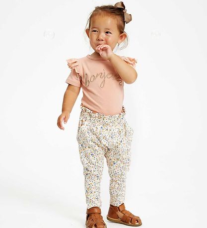 The New Siblings Bodysuit s/s - TnsGoa - Peach Beige The New Siblings Bodysuit s/s - TnsGoa - Peach Beige