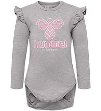 Hummel Romper l/s - hmlDana - Grijs Hummel Romper l/s - hmlDana - Grijs