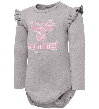 Hummel Romper l/s - hmlDana - Grijs