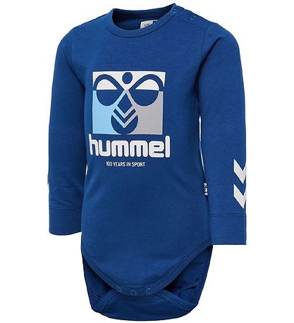 Hummel Bodysuit l/s - hmlOuen - Navy Peony Hummel Bodysuit l/s - hmlOuen - Navy Peony