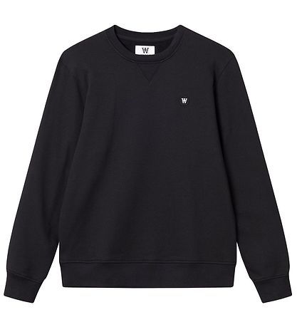 Wood Wood Sweatshirt - Tye - Black