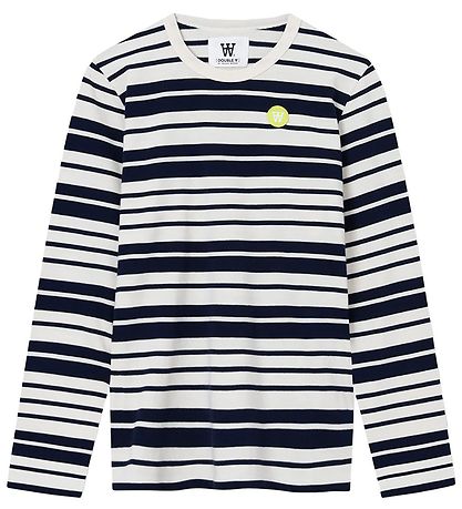 Blouse Wood Wood - Moa - Off White/Marine Rayures Blouse Wood Wood - Moa - Off White/Marine Rayures