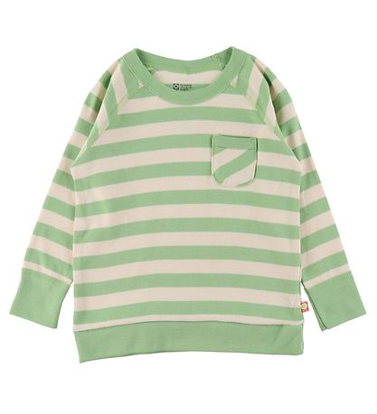 Katvig Blouse - Green/White Striped Katvig Blouse - Green/White Striped