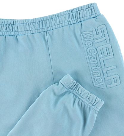 Stella McCartney Kids 트레이닝 바지 - 하늘색