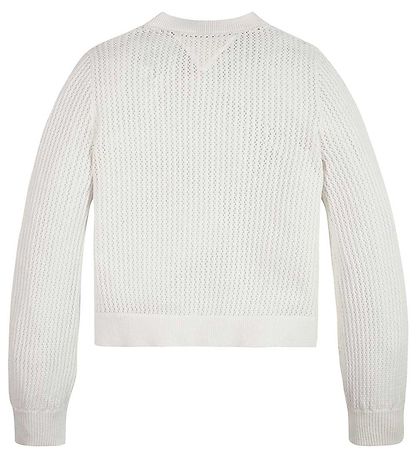 Tommy Hilfiger Neuletakki - Neulottu - Virkkaus - Muinainen Whit