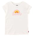 Levis Kids T-shirt - Rainbow Graphic - White Levis Kids T-shirt - Rainbow Graphic - White
