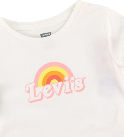 Levis Kids T-shirt - Rainbow Graphic - White
