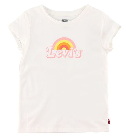 Levis Kids T-shirt - Rainbow Graphic - White