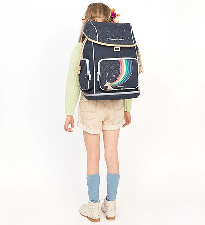 Young Premier School Backpack - Unicorn Gold