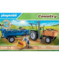 Playmobil Country - Traktor m. Trailer - 71249 - 42 Parts Playmobil Country - Traktor m. Trailer - 71249 - 42 Parts