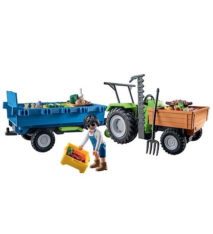 Playmobil Country - Traktor m. Trailer - 71249 - 42 Parts