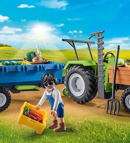 Playmobil Country - Traktor m. Trailer - 71249 - 42 Parts