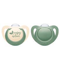 Nuk Spenen - For Nature - 2-pack - Groen Nuk Spenen - For Nature - 2-pack - Groen