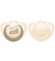 Nuk Smokker - For Nature - 2-pack - Krem Nuk Smokker - For Nature - 2-pack - Krem