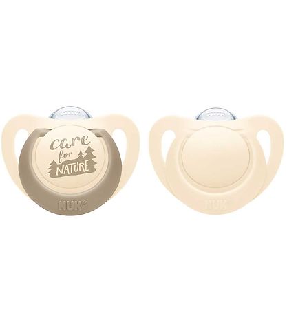 Nuk Pacifiers - For Nature - 2-Pack - Cream