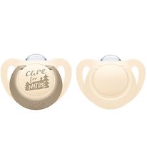 Nuk Spenen - For Nature - 2-pack - Crème Nuk Spenen - For Nature - 2-pack - Crème